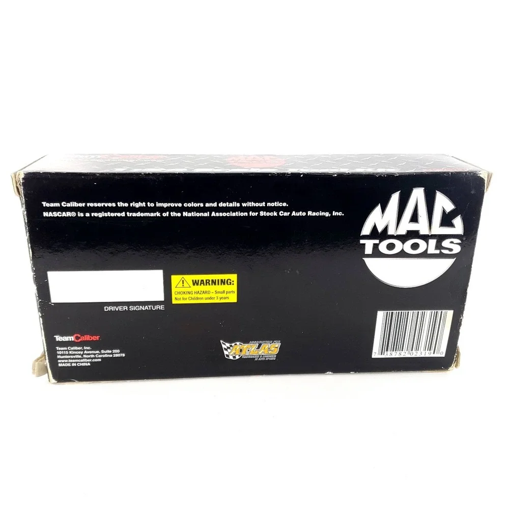Mac Tools 1:24 Scale Tool Kit 2002 Team Caliber Open Box